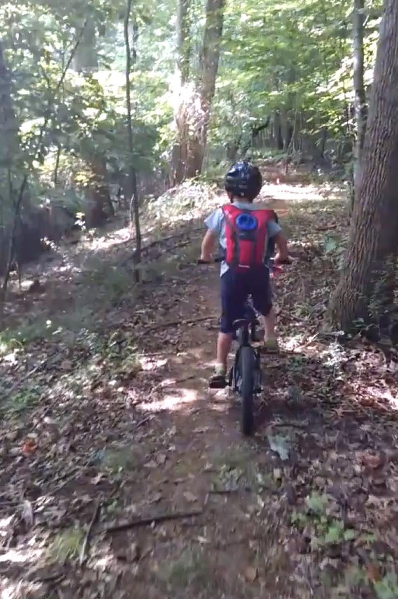 Bacon Ridge Trail System Mountain Bike Trail in Crownsville, Maryland