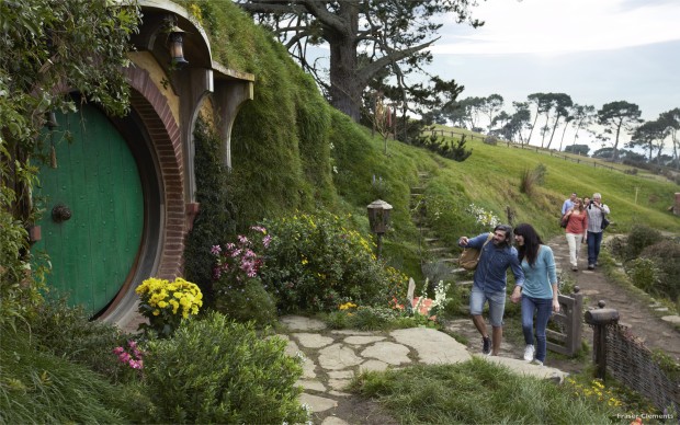 Look, honey! A round door! Holy crap I am freaking out!