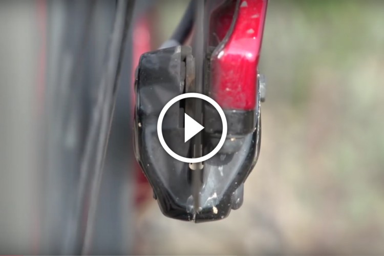 mountain bike disc brake rubbing