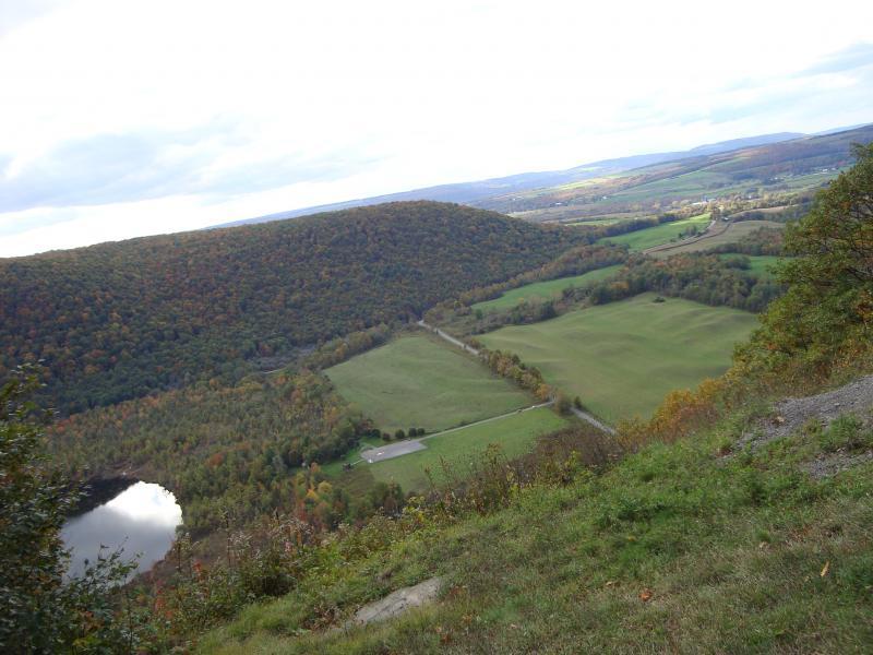 Hill Mountain Bike Trail in Truxton, New York