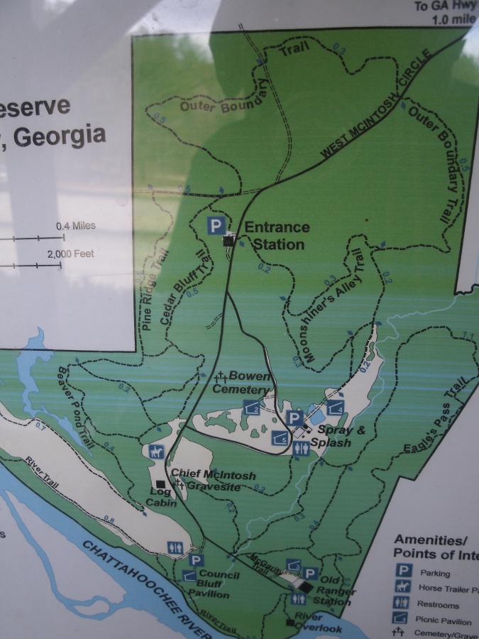 Mcintosh Reserve Mountain Bike Trail in Whitesburg,