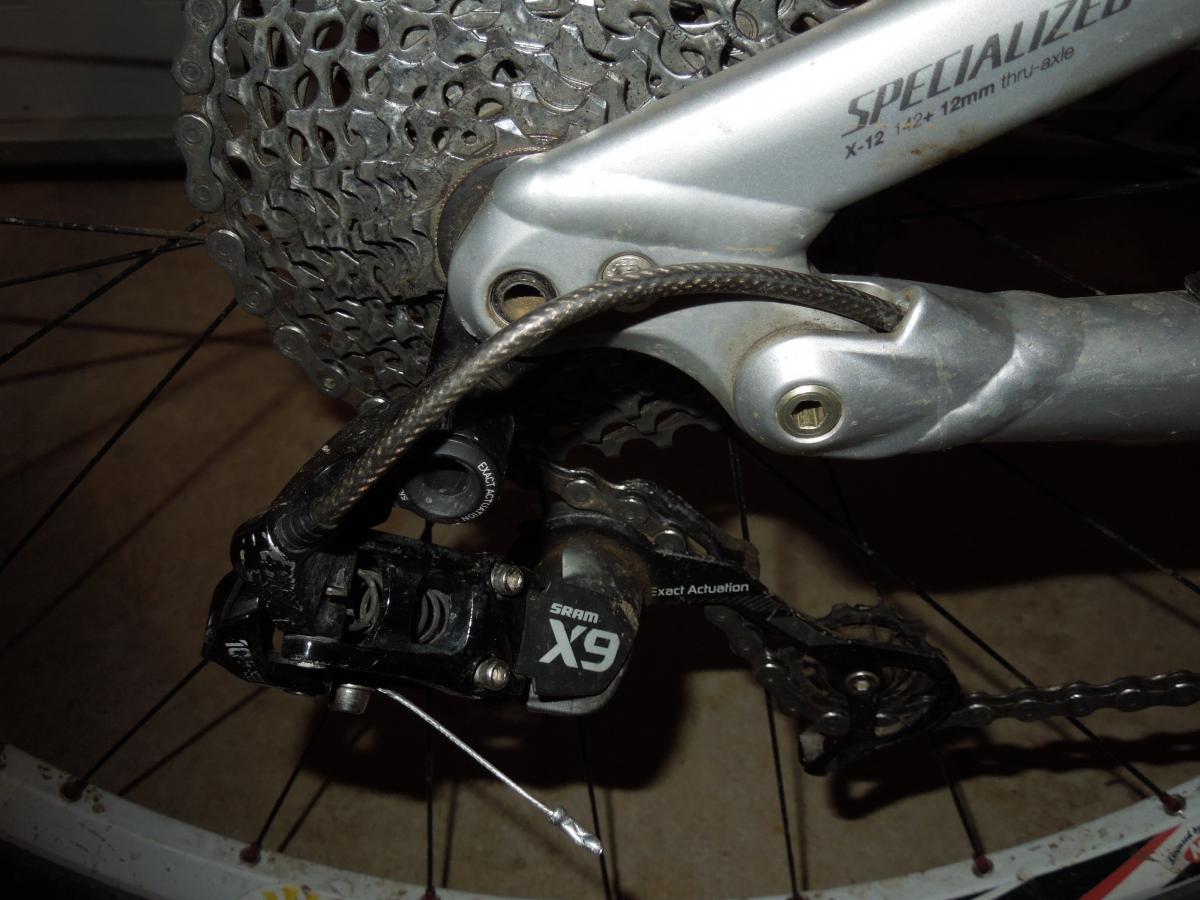 SRAM X9 Rear Derailleur (10-spd) photo || SINGLETRACKS.COM
