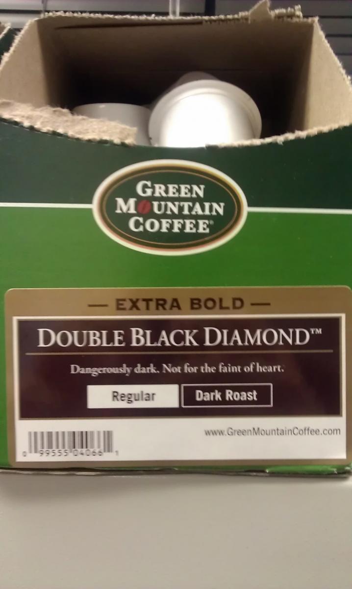 Green Mountain Coffee Double Black Diamond KCup Coffee Nutrition