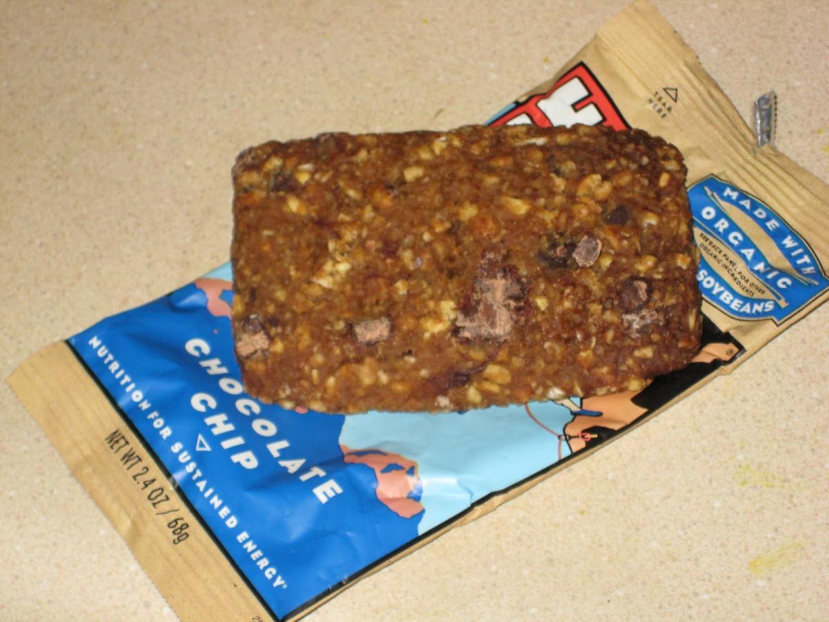 Clif Chocolate chip bar Nutrition Reviews Mountain Bike