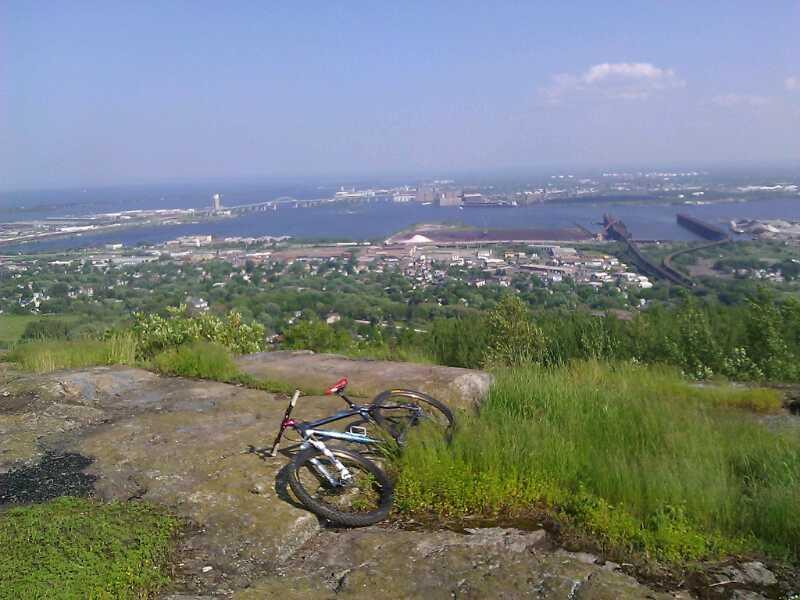Piedmont Mountain Bike Trail in Duluth, Minnesota