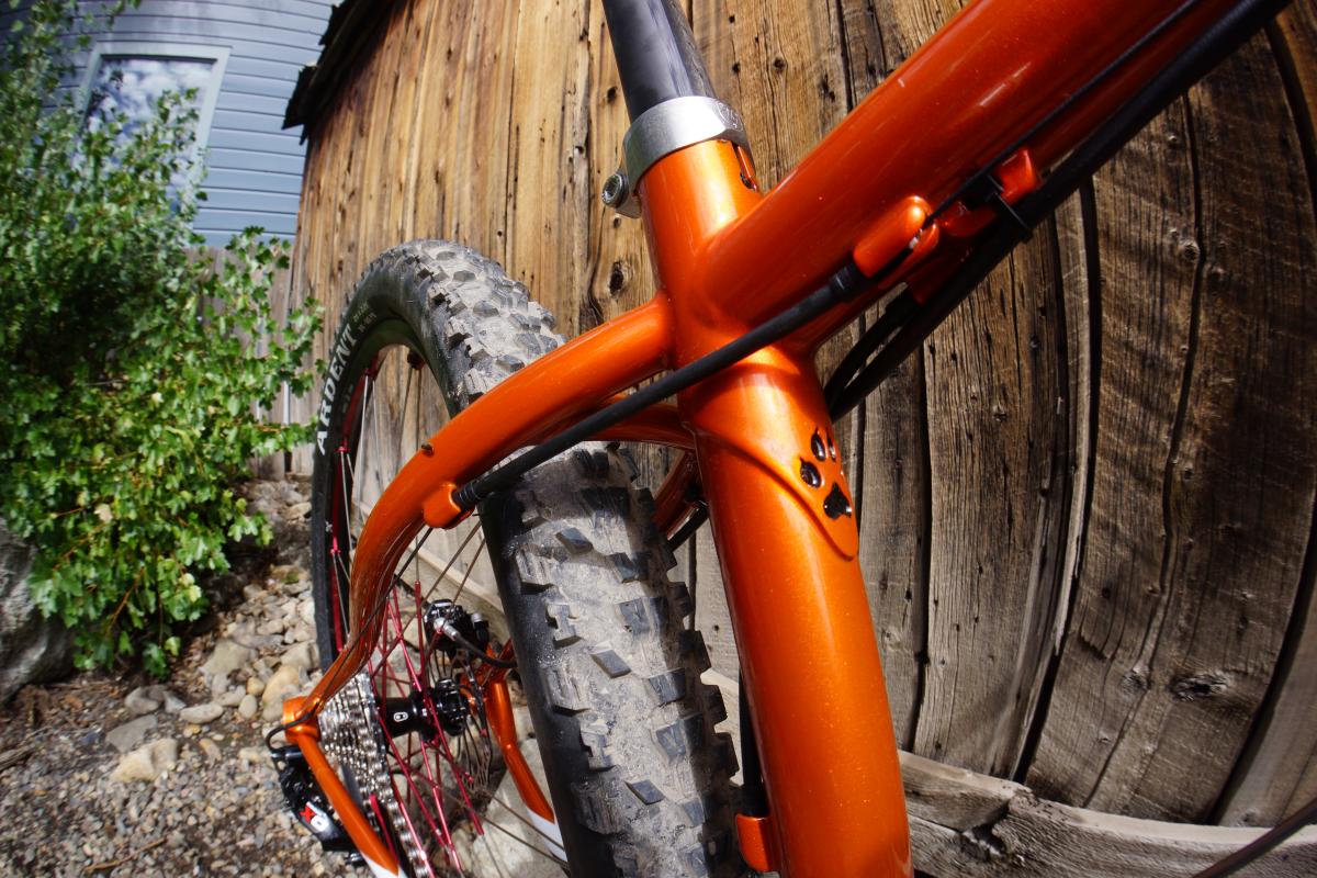 Ampeirce Cycles custom steel frame Mountain Bike Reviews Mountain