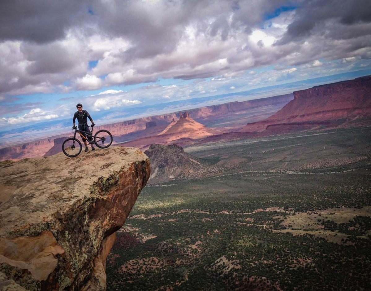 Porcupine Rim Mountain Bike Trail in Moab, Utah