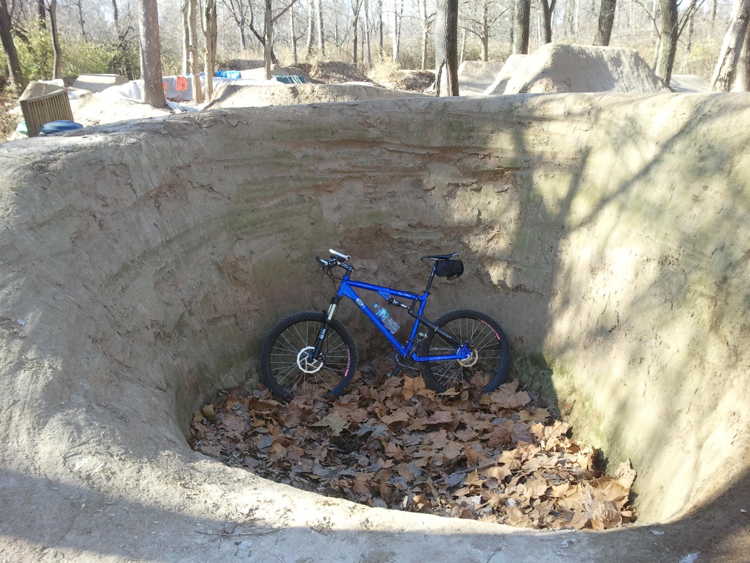 figure 8 bmx trails