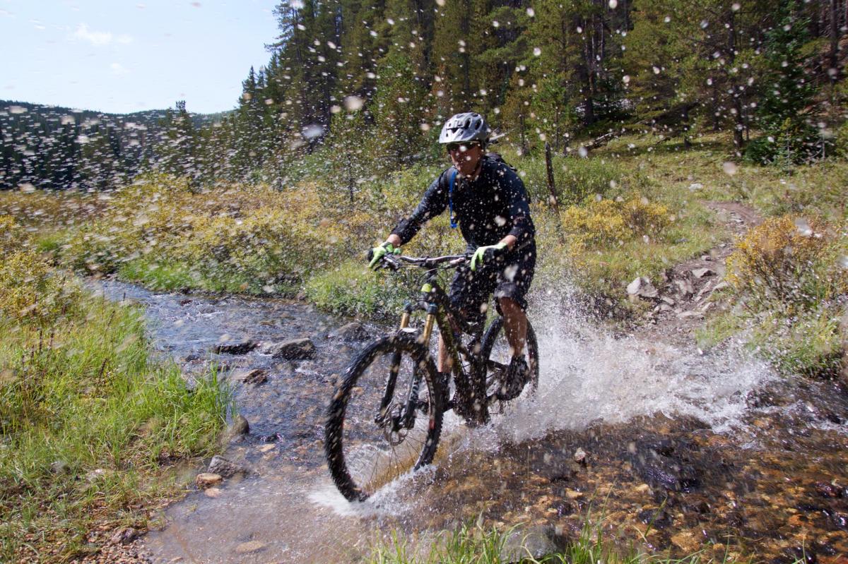 Agate Creek Mountain Bike Trail in Salida, Colorado