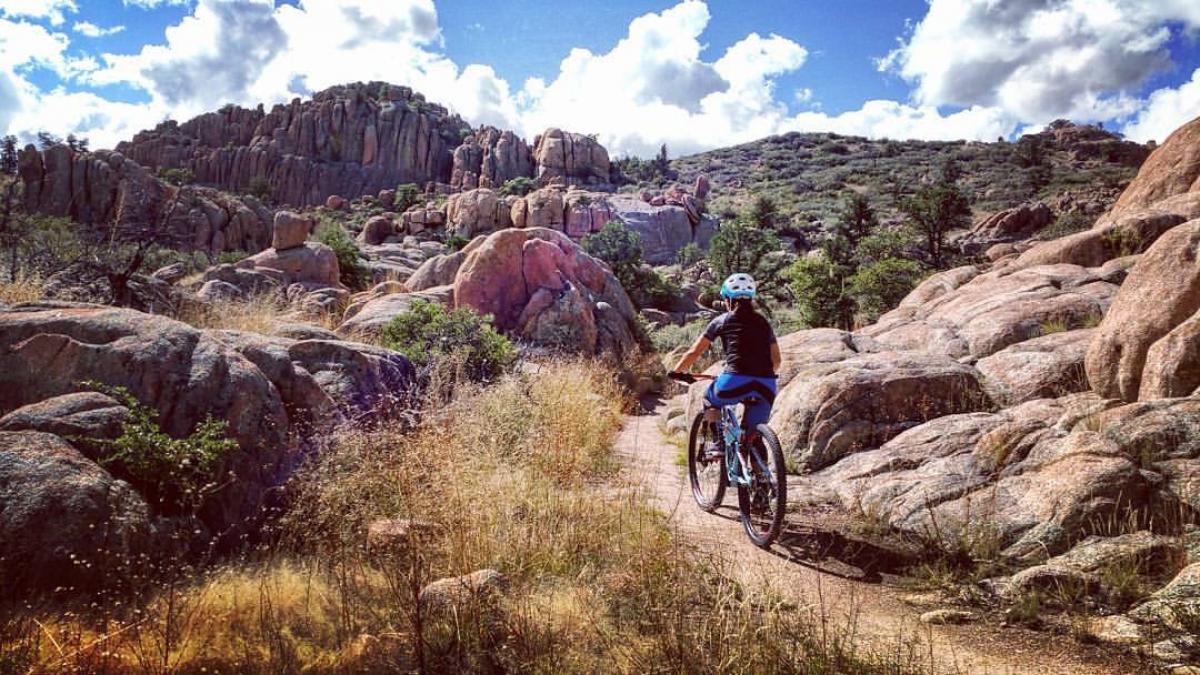 Constellation Network, Granite Dells Mountain Bike Trail in Prescott