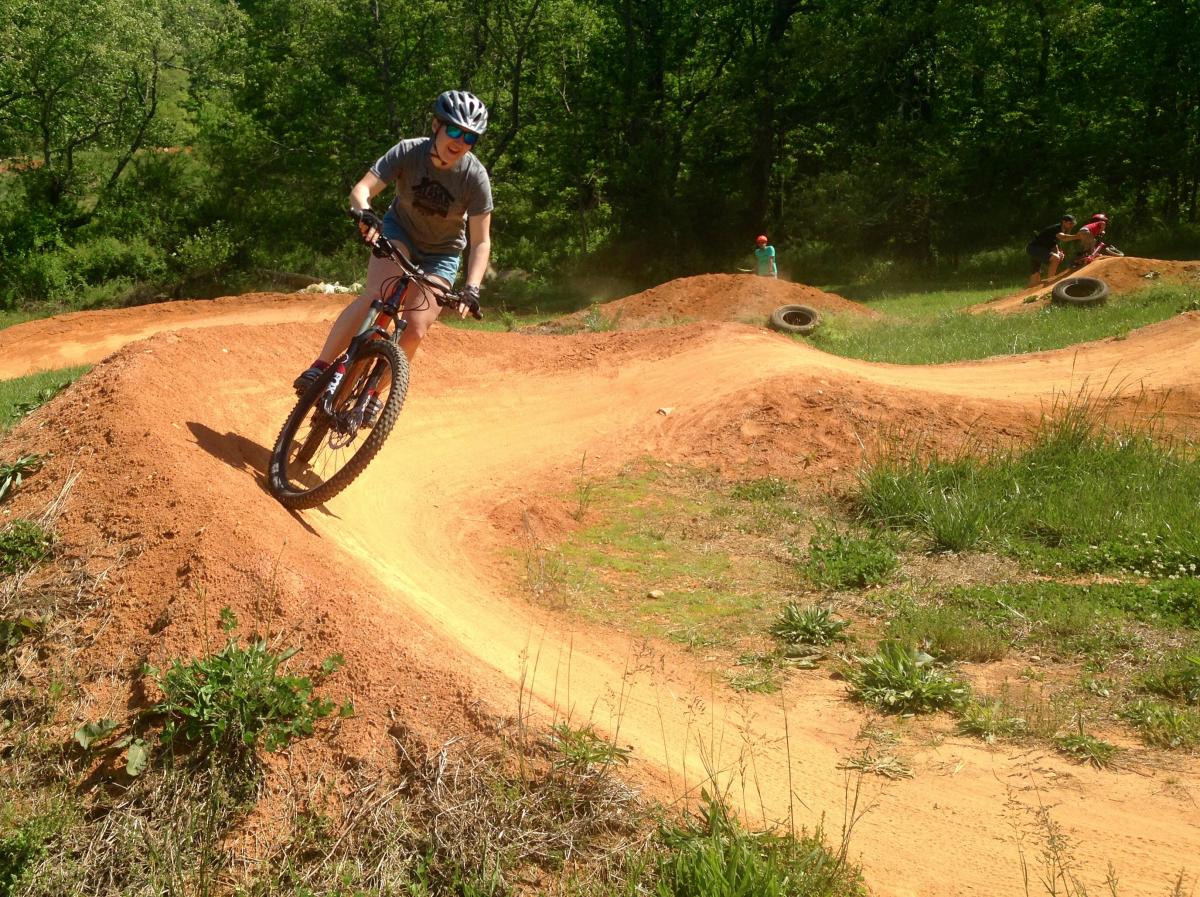 Reeb Ranch Mountain Bike Trail in Brevard, North Carolina