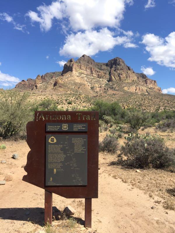 Picket Post Mountain Bike Trail in Superior, Arizona