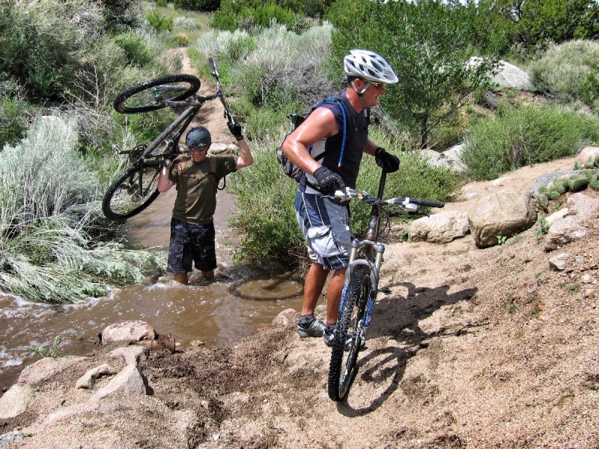 Sandia Mountains Foothill Trail Mountain Bike Trail in Albuquerque, New