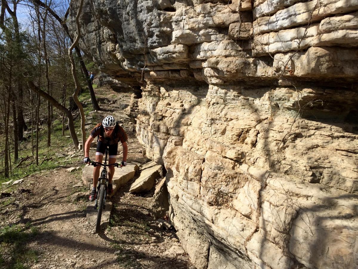 Back 40 Mountain Bike Trail in Bella Vista, Arkansas