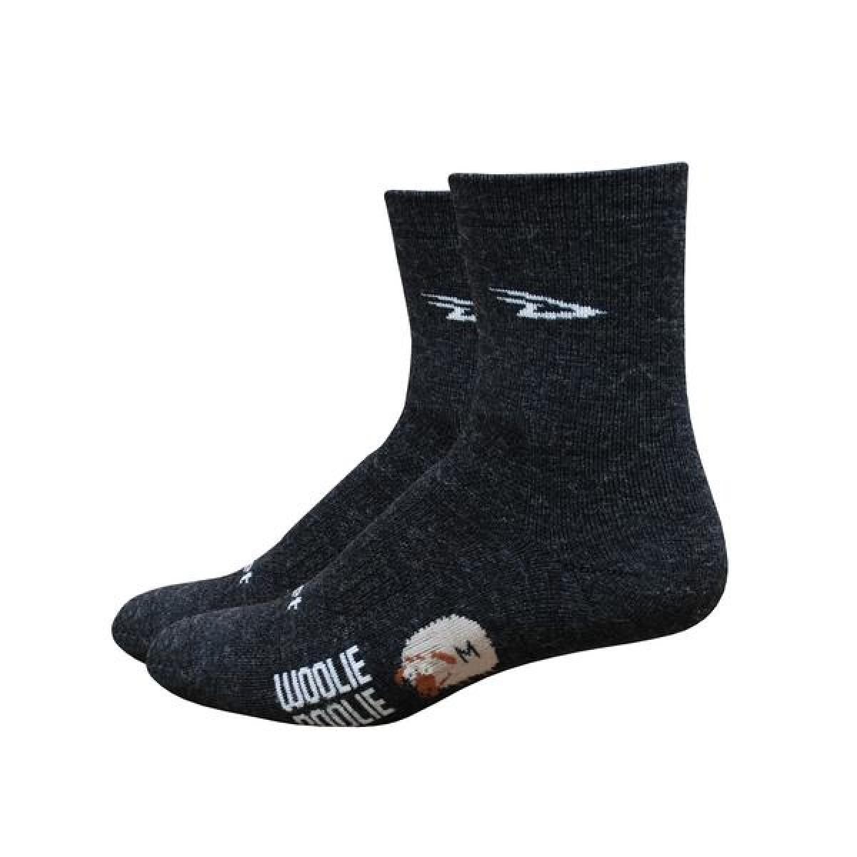 DeFeet Woolie Boolie Charcoal V2 4" Cuff Sock Reviews Mountain Bike