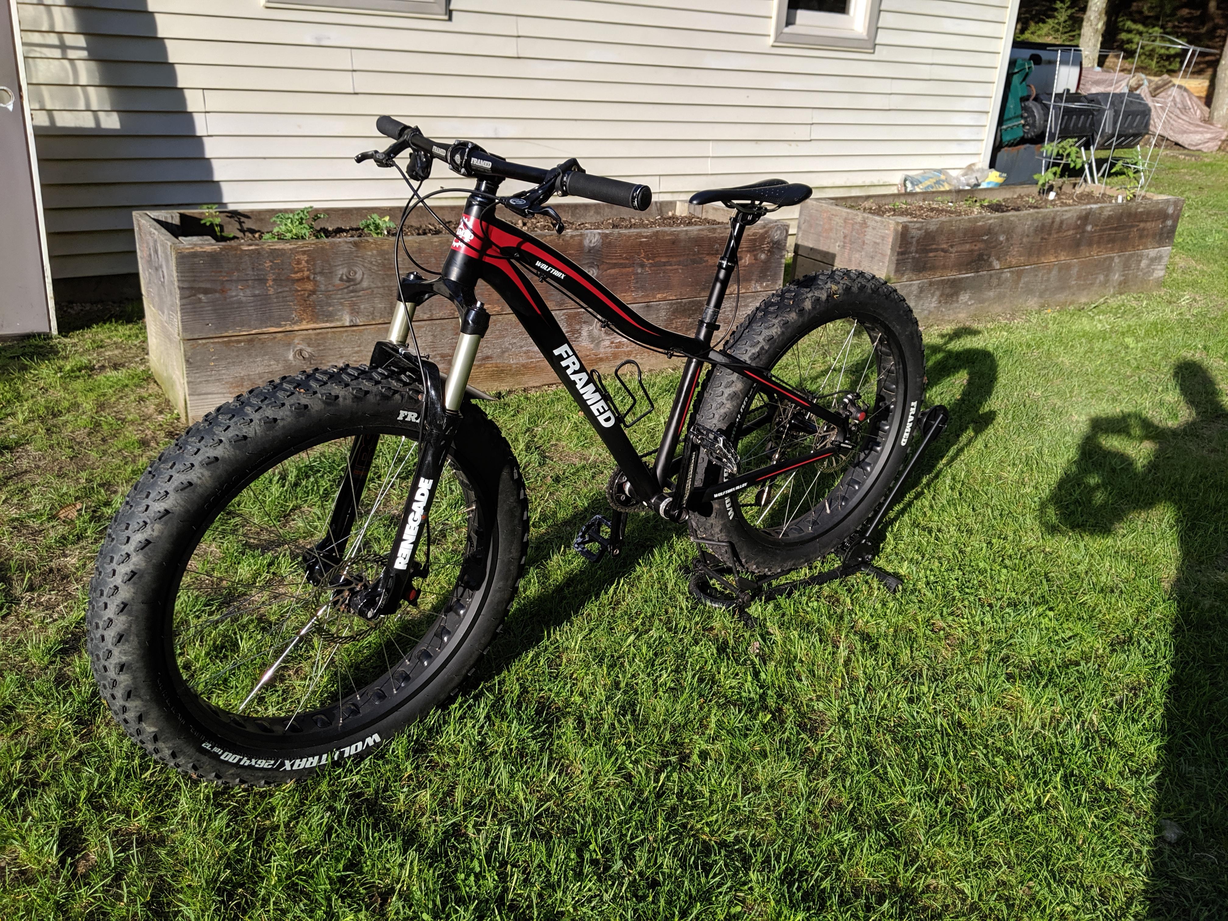 framed bikes wolftrax