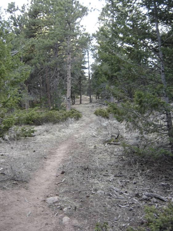  Vedauwoo mountain bike trail.