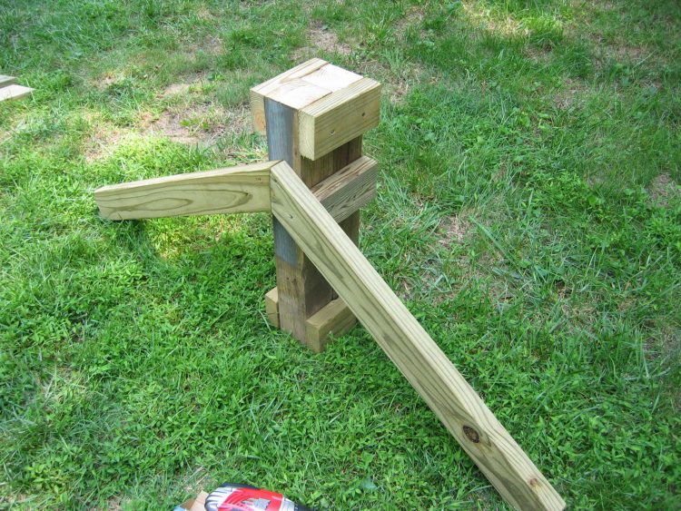 How to Build a Mountain Bike Teeter Totter Feature Singletracks