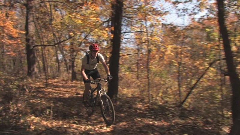  Beverly Park mountain bike trail.