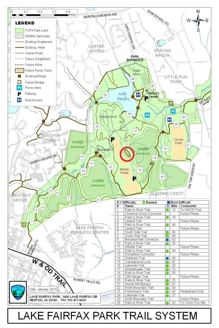 Lake Fairfax Singletracks Mountain Bike News