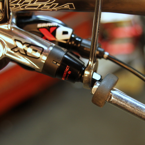 replacing bike brake cable drop handlebars