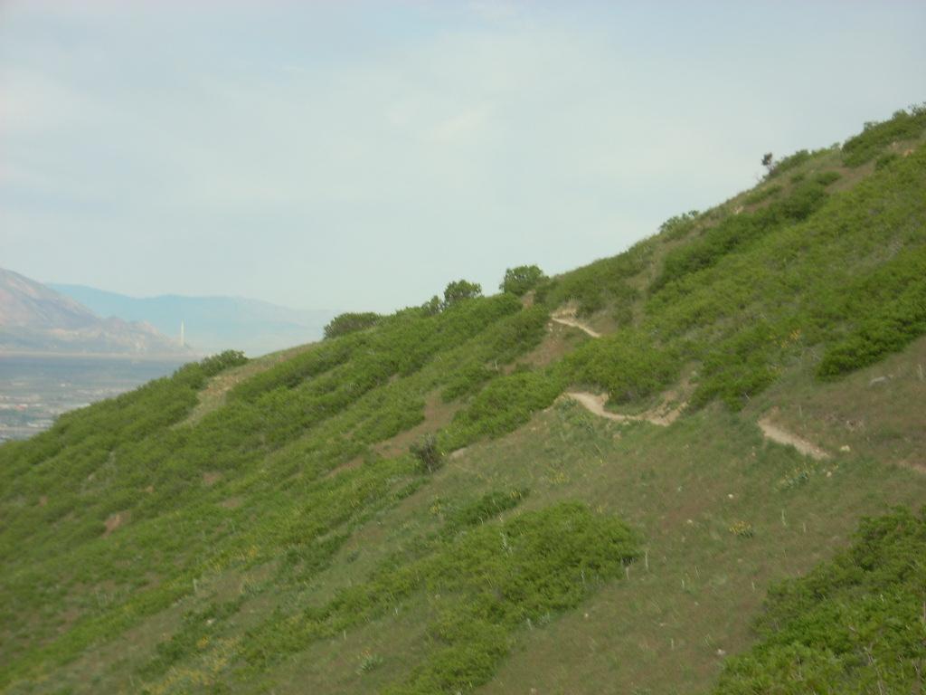  Bonneville Shoreline Trail - Northern Salt Lake City mountain bike trail.