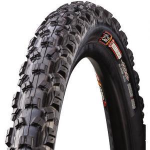 Bontrager Big Earl Folding: A close-up image of a rugged, off-road bicycle tire showcasing its textured surface and knobby tread pattern, designed for traction on rough terrain.