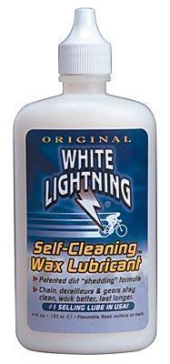 white lightning self cleaning wax lubricant