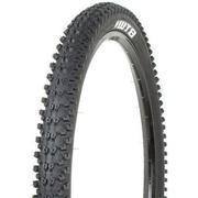 WTB Bronson 2.3: A close-up image of a mountain bike tire featuring a rugged tread design, suitable for off-road cycling. The tire has a black rubber finish with markings indicating the brand and model.