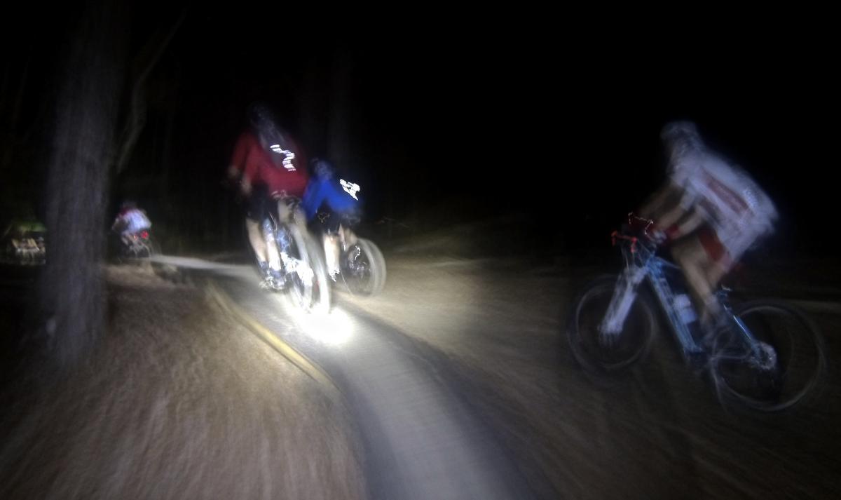  Allatoona Creek Park mountain bike trail.