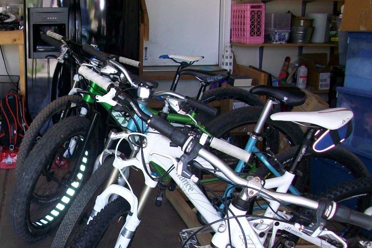 DIY How to Build a Hanging Bike Rack Singletracks Mountain Bike News