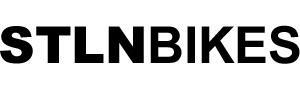 Text logo for STLNBIKES in bold black letters on a white background.