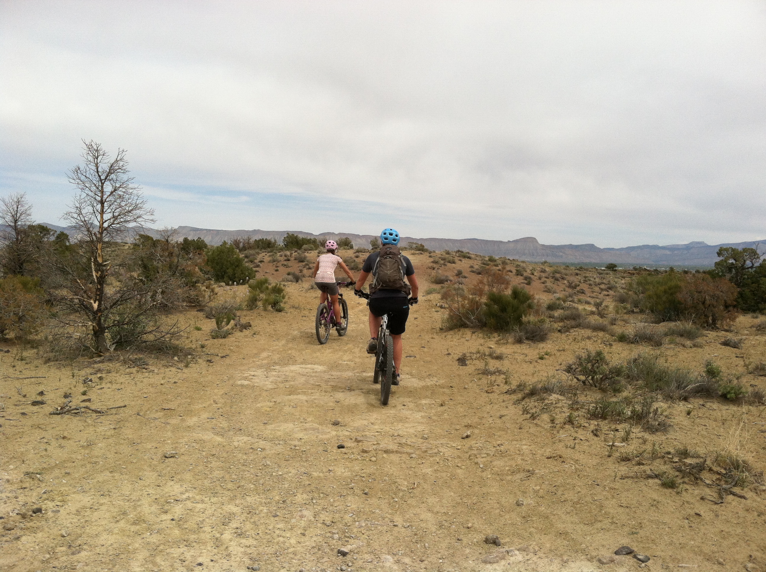 Headed down Curt's Lane after riding the Lunch Loop route (aka Happy Meal).