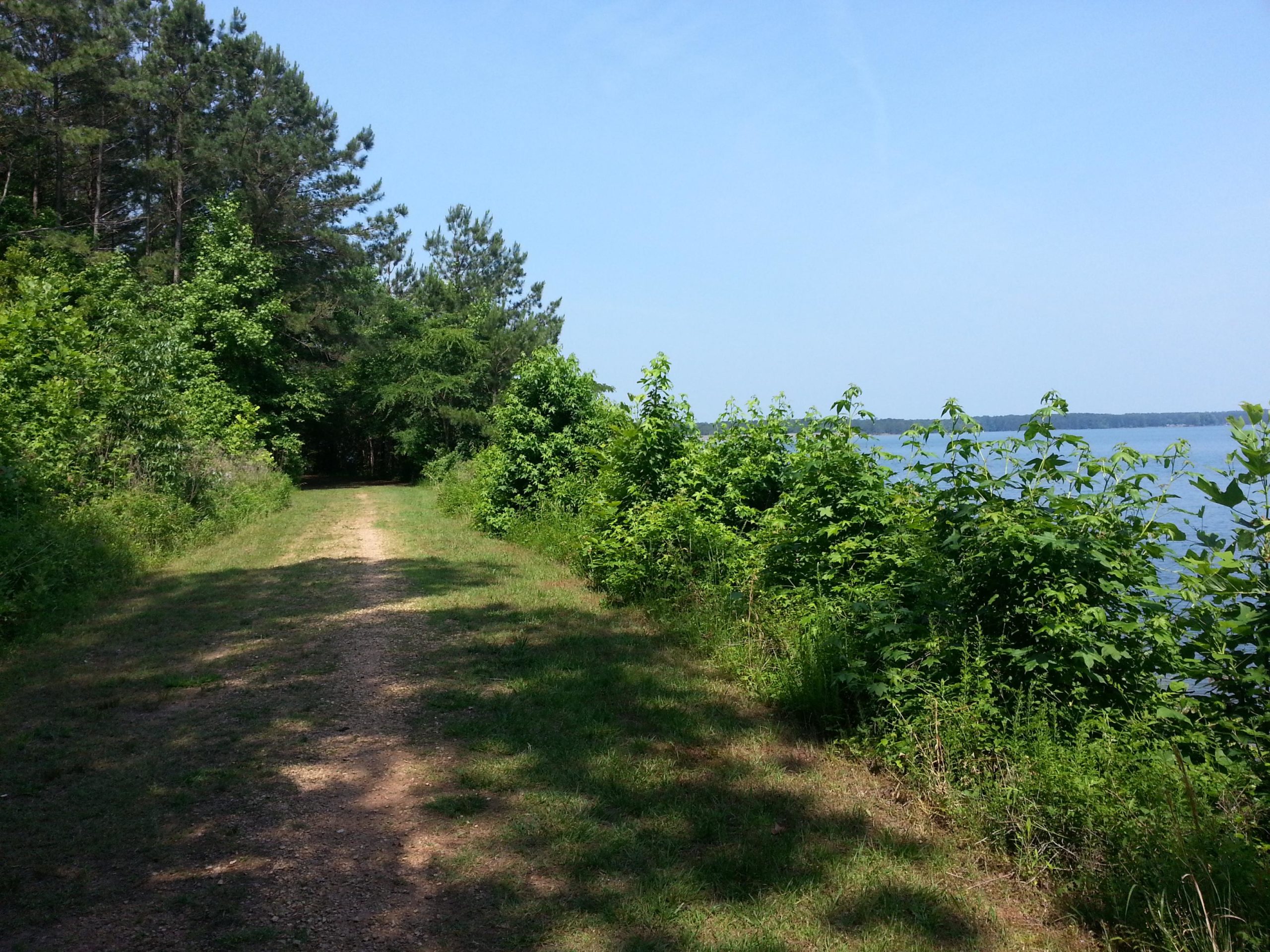Lakeside Trail Mountain Bike Trail in West Point, Directions