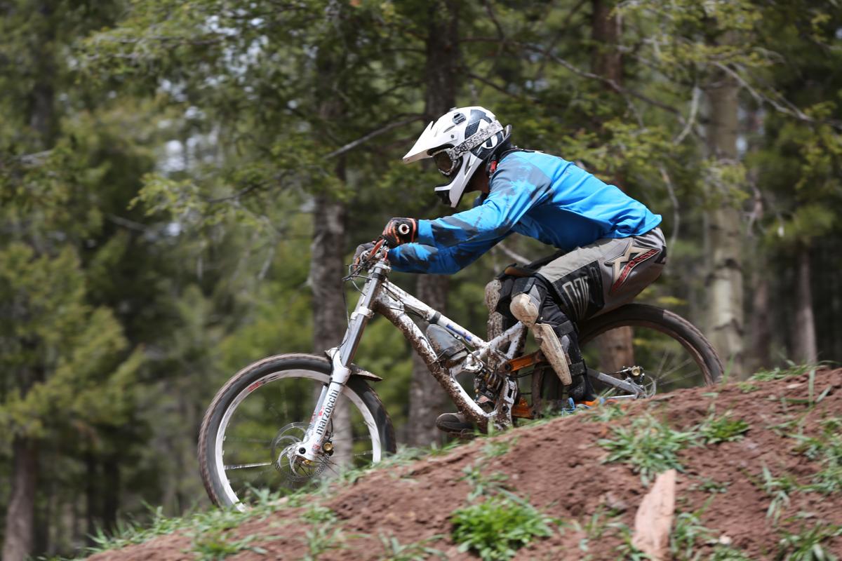  Angel Fire Bike Park mountain bike trail.