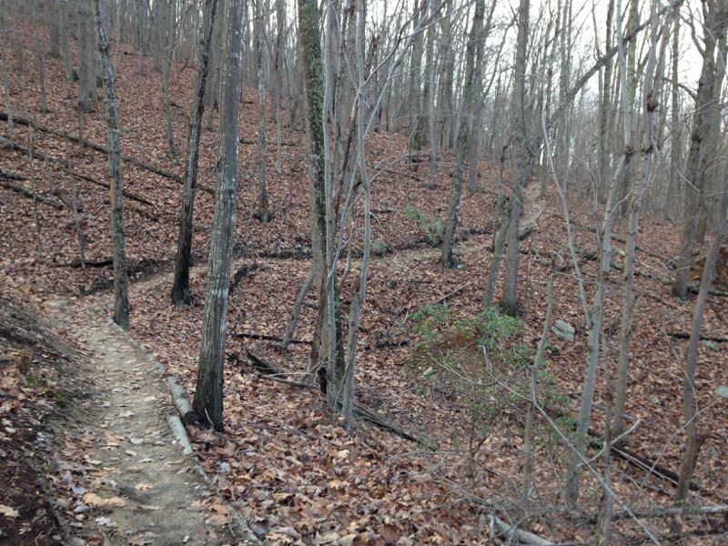  Liberty Mountain mountain bike trail.