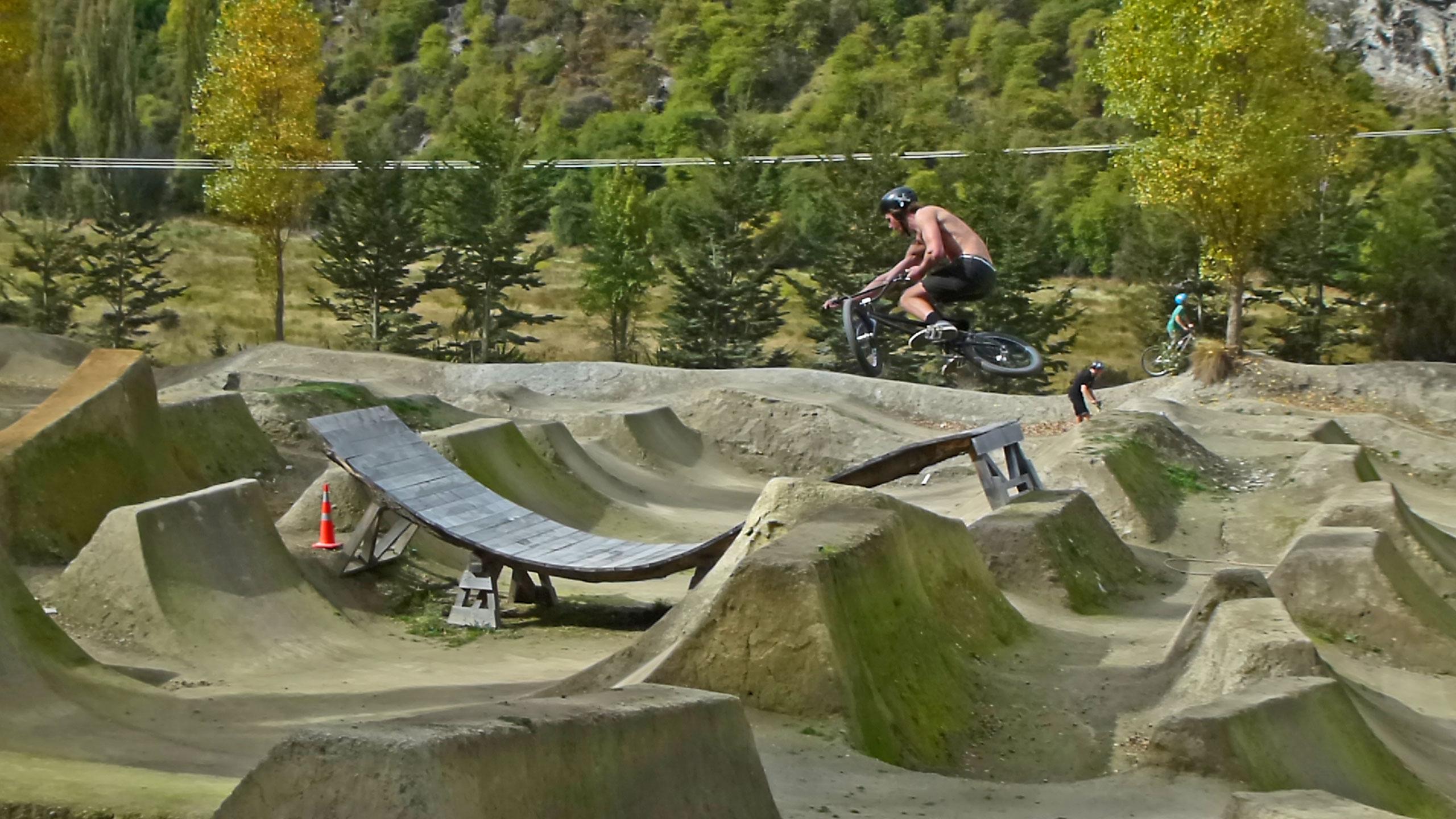 Mountain Bike Jump Track At Jasmine Sani Blog
