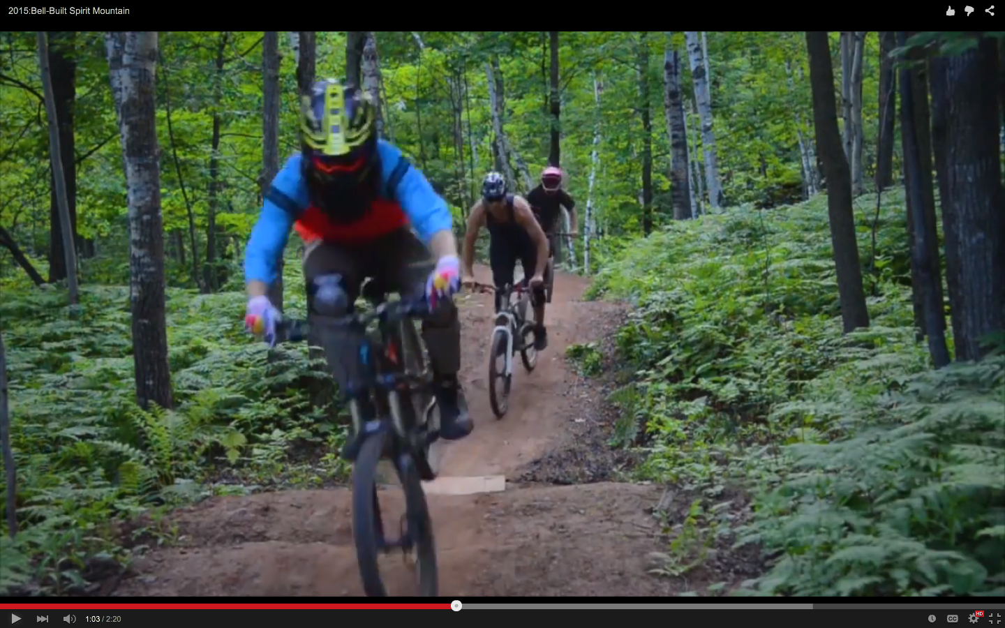 Video Bell Built Contestant Spirit Mountain Bike Park, Duluth, MN
