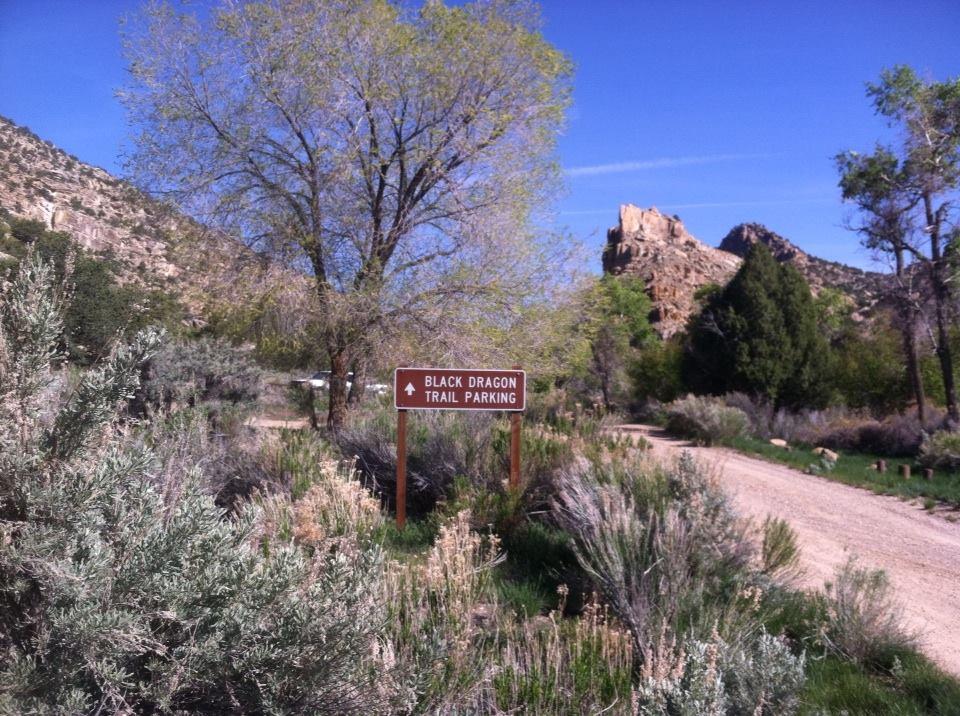Black Dragon Trail Mountain Bike Trail in Ferron, Utah Directions