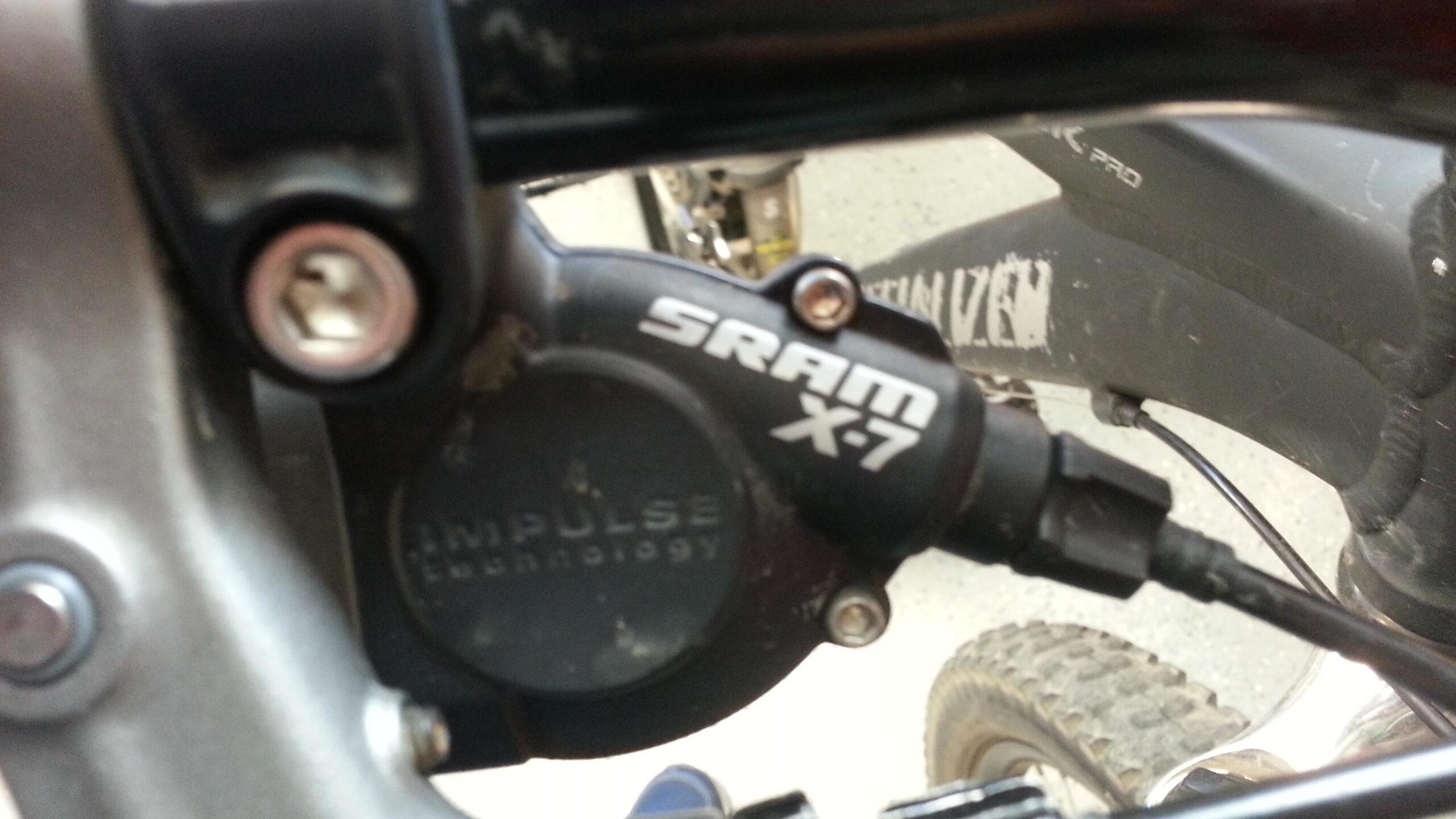 sram x7 trigger shifter