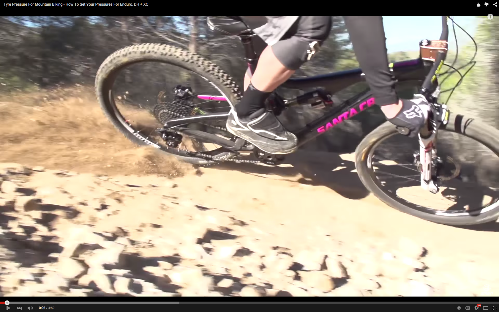 Video Tire Pressure For Mountain Biking How To Set Your Pressures For