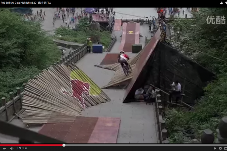 urban downhill race