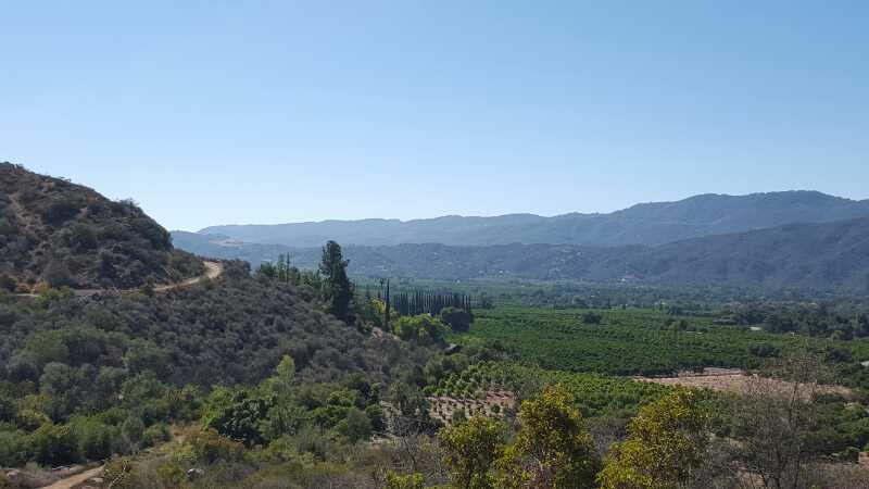  Shelf Road Trail mountain bike trail.
