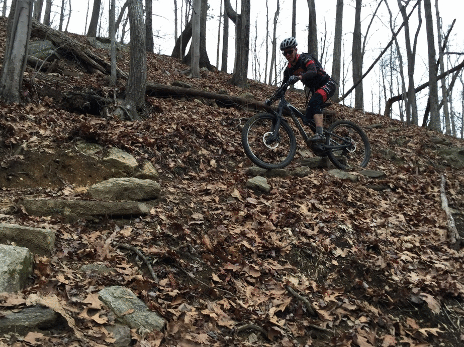  Green River mountain bike trail.