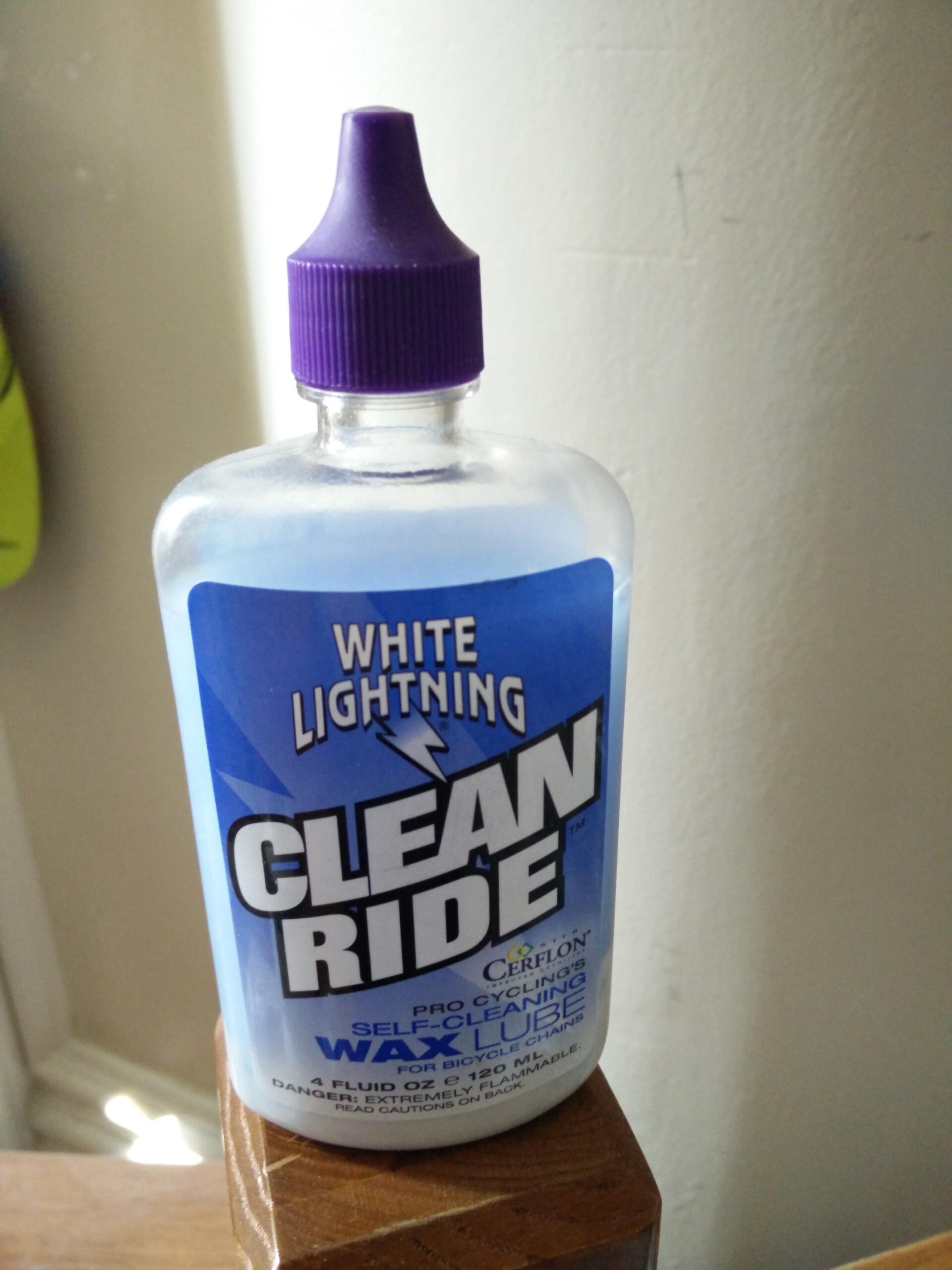 white lightning self cleaning wax lubricant