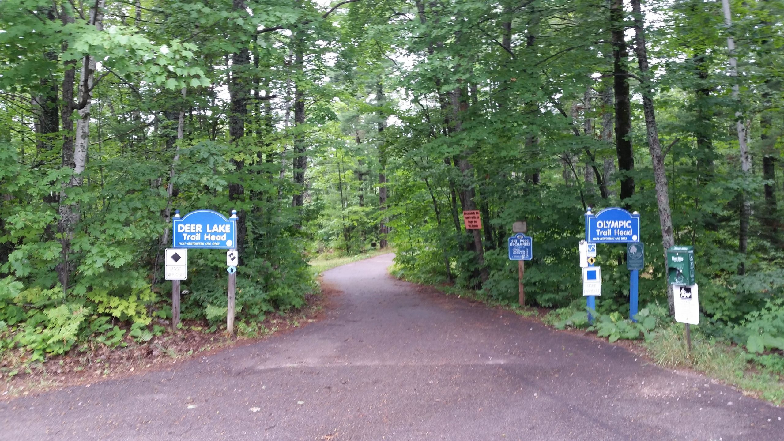 Al Quaal Mountain Bike Trail in Ishpeming, Michigan Directions, Maps