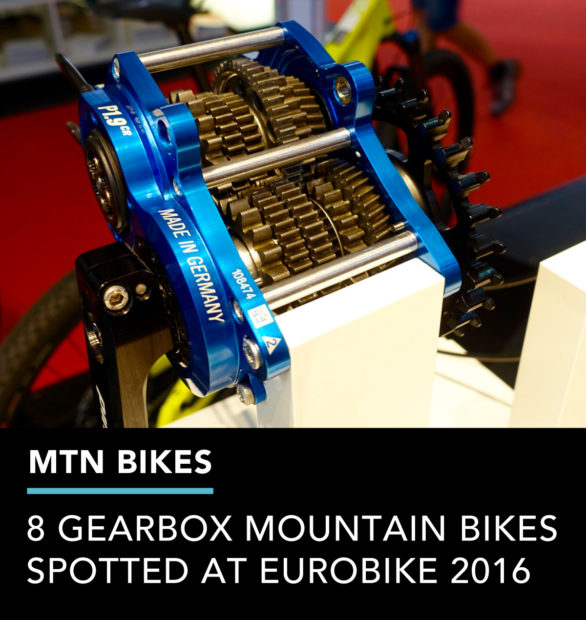 8 Gearbox Mountain Bikes Spotted at Eurobike 2016 Singletracks