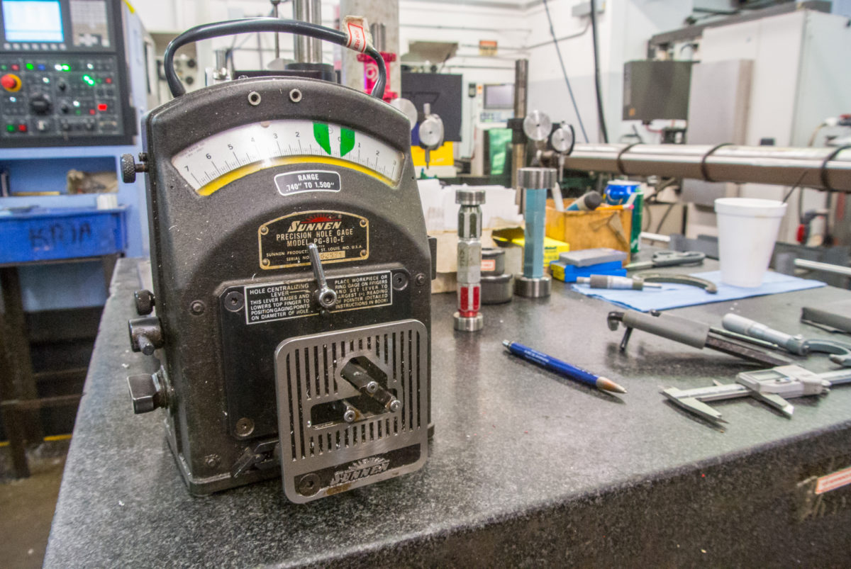 Quality controls (photo: Aaron Chamberlain)