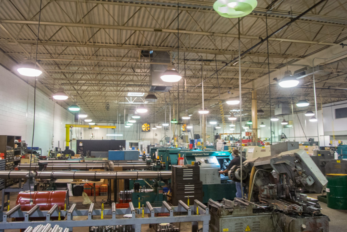 The Turnamics machine shop (photo: Aaron Chamberlain)