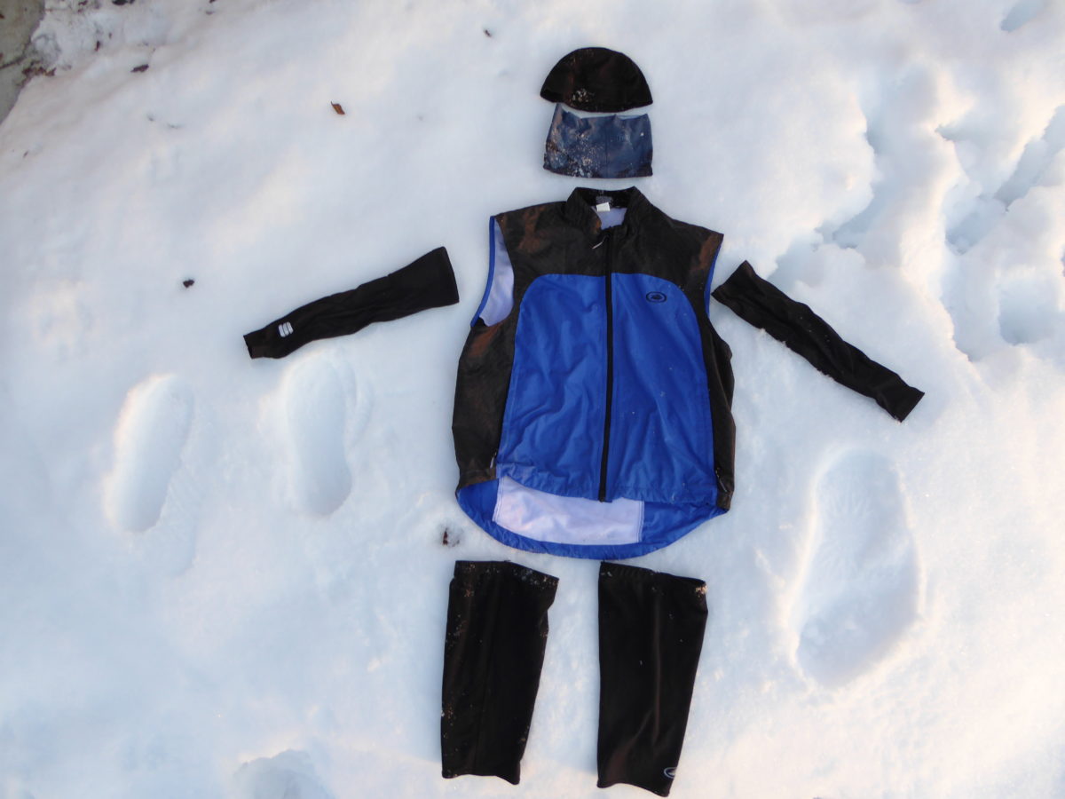 Items like these can be added or removed during the ride to adjust for temperature changes or changes in exertion.